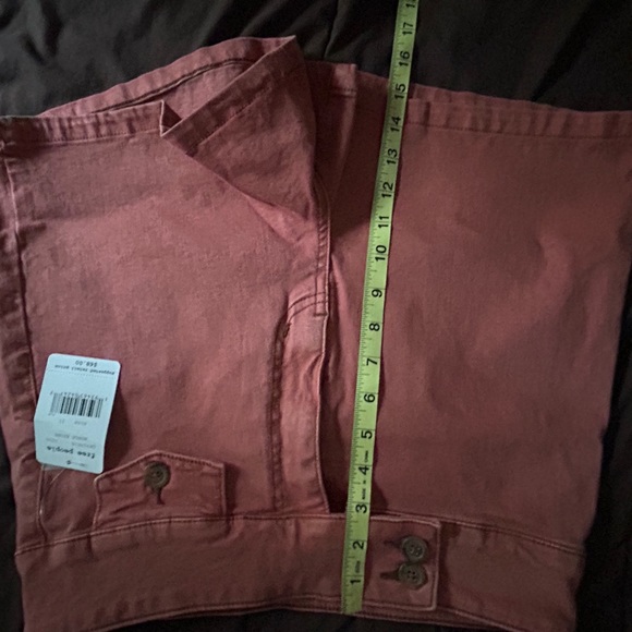 free people stretch denim I think a little tight in waist for a 31 - Picture 4 of 7